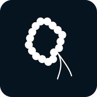 Rosary Glyph Two Color Icon vector