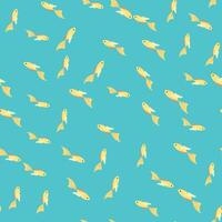 Seamless pattern with starfish, corals, pearls and seashells. background with marine theme. vector