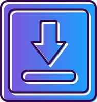 Download Gradient Filled Icon vector