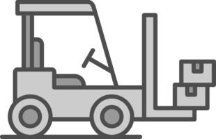 ForkLifter Fillay Icon vector