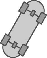 Skates Fillay Icon vector