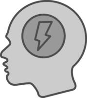 Mental Fillay Icon vector