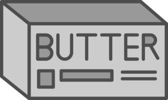 Butter Fillay Icon vector