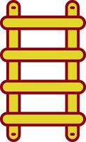 Stepladder Line Two Color Icon vector