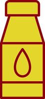 Water Bottles Line Two Color Icon vector