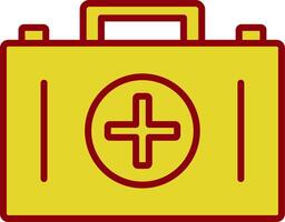 Medical Kit Line Two Color Icon vector