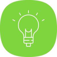 Get Ideas Line Curve Icon vector