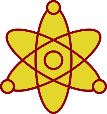 Atom Line Two Color Icon