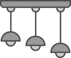 Ceiling Fillay Icon vector