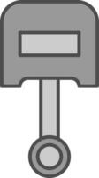 Piston Fillay Icon vector