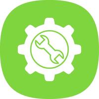 Maintenance Line Two Color Icon vector