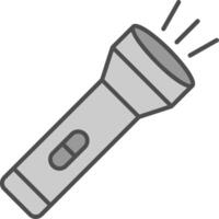 Torch Fillay Icon vector