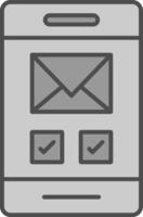 Apps Fillay Icon vector