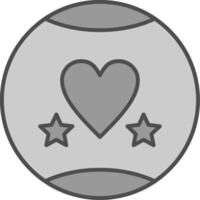 Favourite Fillay Icon vector