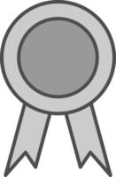 Award Fillay Icon vector