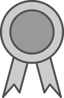 Award Fillay Icon vector