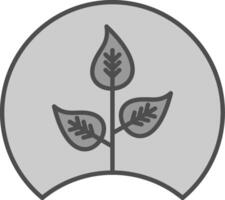 eco brote relleno icono vector