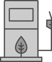 Bio Fuel Fillay Icon vector