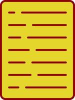 Declare Line Two Color Icon vector