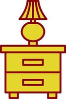 Wardrobe Line Two Color Icon vector