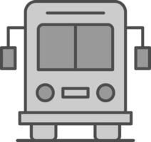 Shuttle Fillay Icon vector