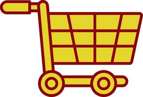 Trolley Line Two Color Icon vector