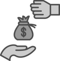 Bribery Fillay Icon vector