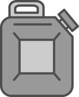 Canister Fillay Icon vector