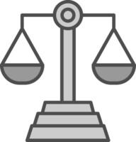 Law Fillay Icon vector