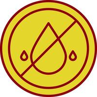 Embargo Line Two Color Icon vector