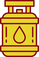 Propane Line Two Color Icon vector
