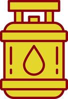 Propane Line Two Color Icon vector