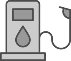 Oil Fillay Icon vector