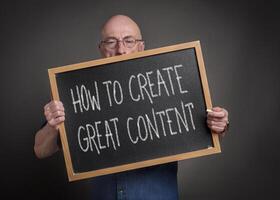 How to create great content photo