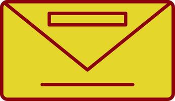 Envelope Line Two Color Icon vector