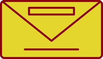 Envelope Line Two Color Icon vector