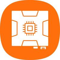 Motherboard Line Two Color Icon vector