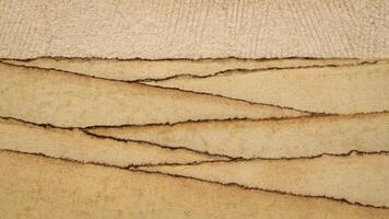 abstract paper desert landscape photo