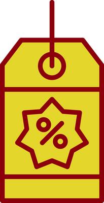 Coupon Line Two Color Icon