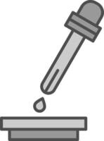 Pipette Fillay Icon vector