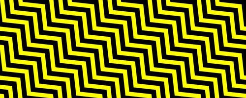 black yellow diagonal chevron seamless pattern vector