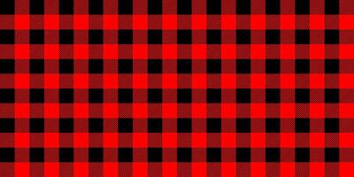 black red Tartan check seamless pattern vector