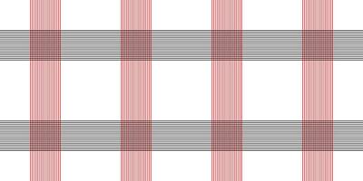 black red Tartan check seamless pattern vector