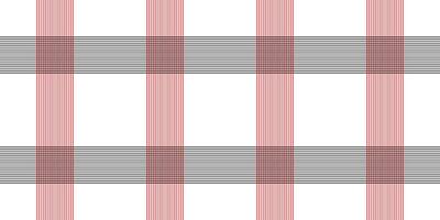 black red Tartan check seamless pattern vector