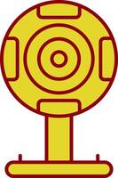 Webcam Line Two Color Icon vector