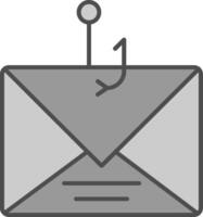 Phishing Fillay Icon vector