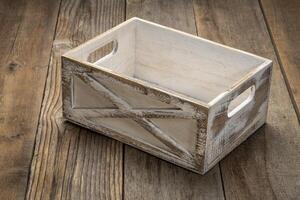 small rustic storage crate photo