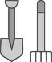 Pitchfork Fillay Icon vector