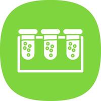 Test tube Line Two Color Icon vector