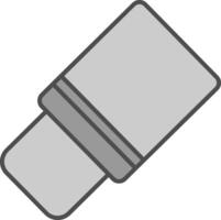 Eraser Tool Fillay Icon vector